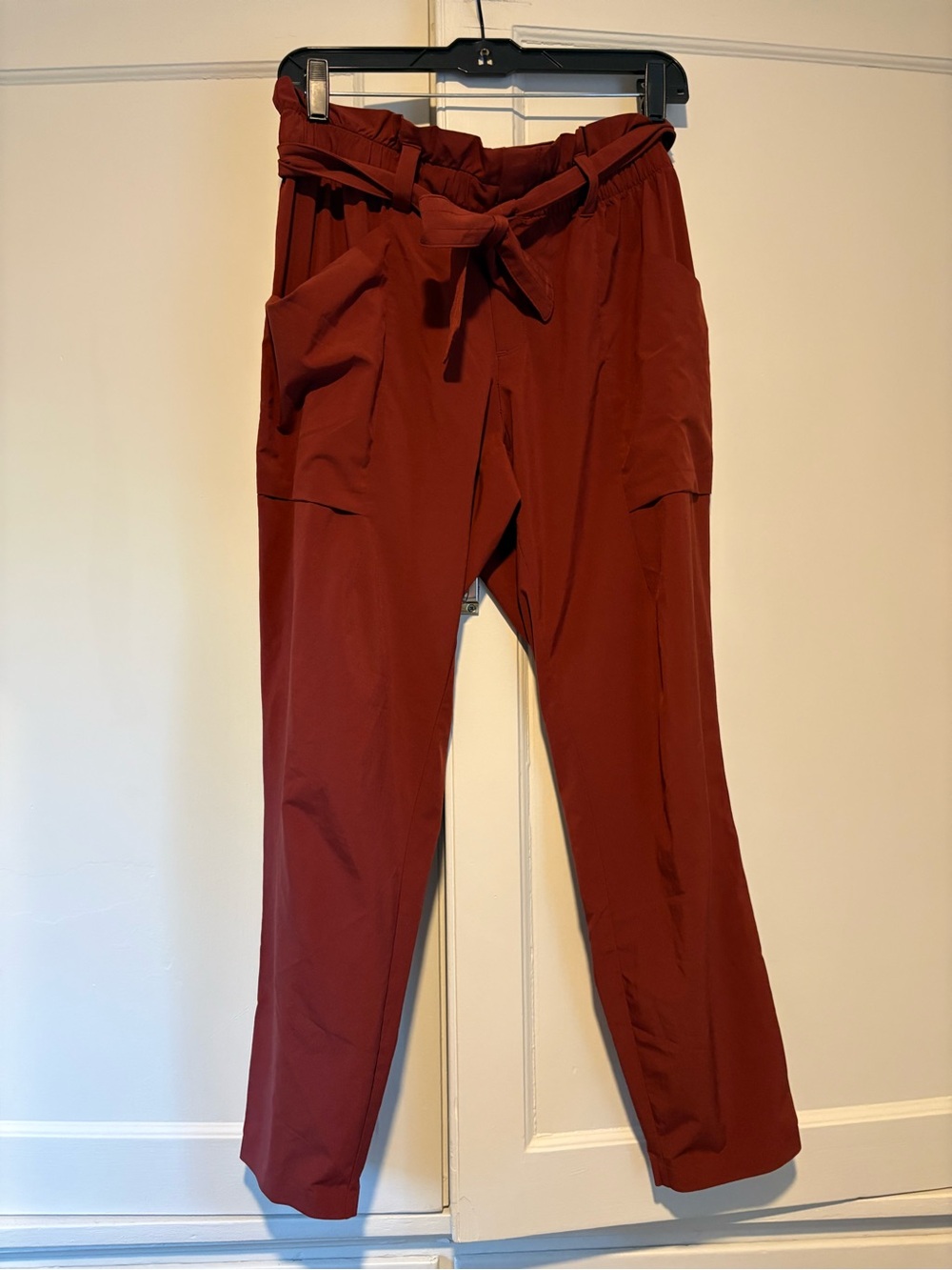 Athleta Skyline Rust Terracotta Ankle Pants